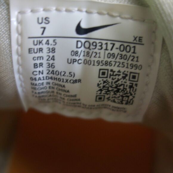 Nike  Women`s  Air Huarache Run OG Tortoise Shell Curry Phantom White Size 7 - Picture 8 of 8